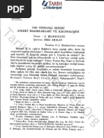 Zeki Arikan 1484 Osmanli Seferi Askeri Hazirliklari Ve Kronolojisi