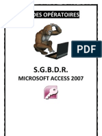 Mode Operatoire Access 2007