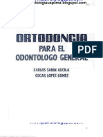 Ortodoncia Para El Odontologo General - Carlos Sanin