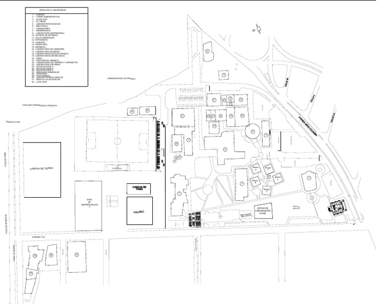 Mapa del Campus UFPS Cúcuta | PDF