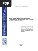 REIS, Leoncio J. a. - Novos Atores Em Cena Nos Estudos Do Lazer No Brasil