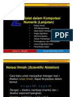 Bahan Ajar Pertemuan Ke - 2 Metode Numerik