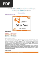 IJESET Call for Papers Journal