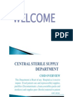 Central Sterile Supply Department
