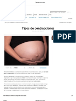 Gineco-Obstetricia - Tipos de Contracciones