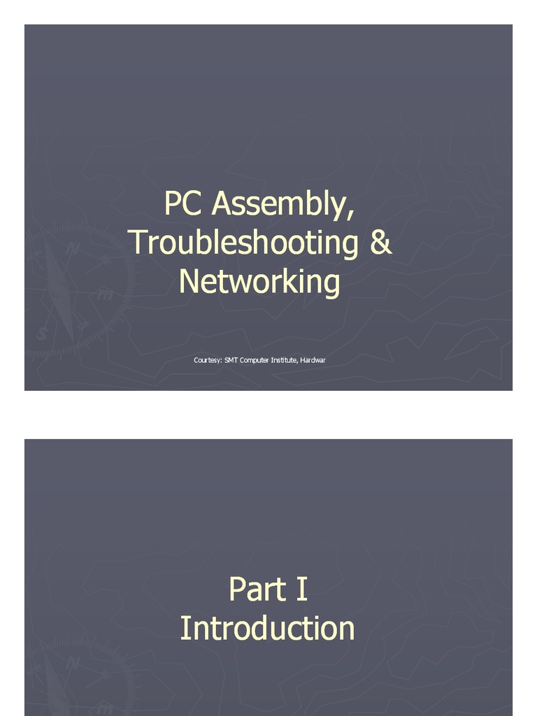 PC Assembly and Troubleshooting Guide | PDF | Computer Hardware ...