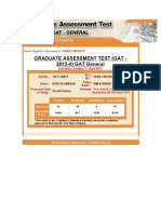 Graduate Assessment Test (Gat - 2013-II) GAT General: Search Result For The Keyword