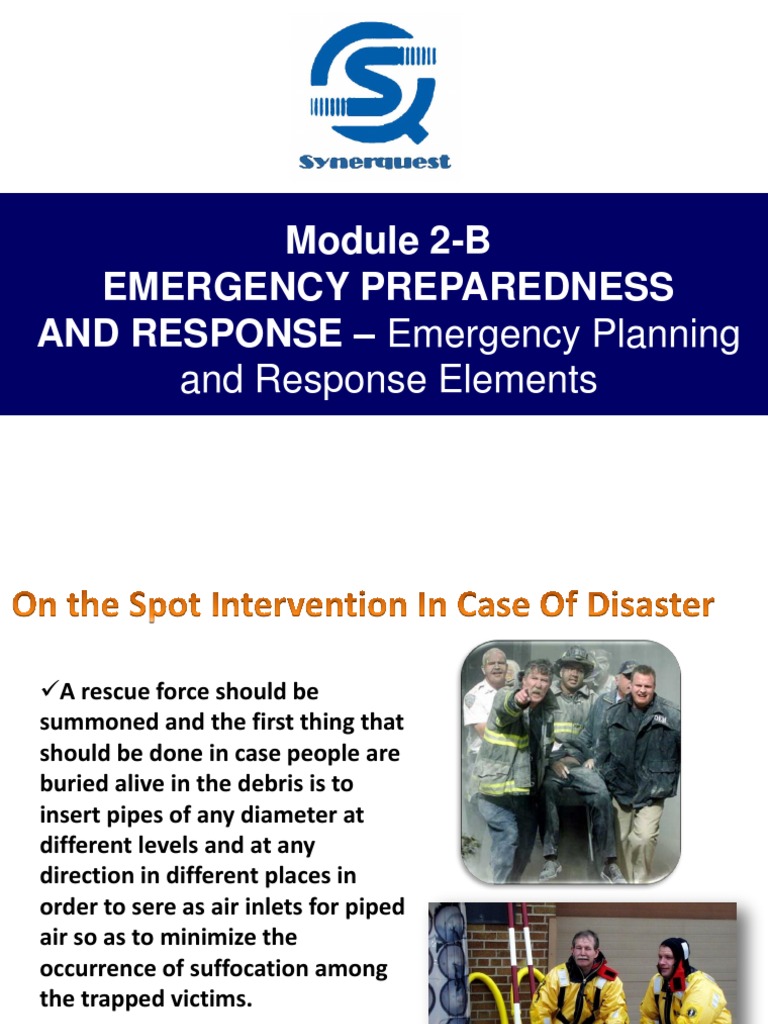 Emergency Preparedness and Response Guide | PDF | Emergency Management ...