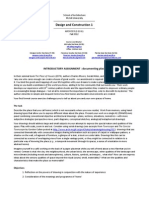 Design and Construction 1: INTRODUCTORY ASSIGNMENT: Documenting Place