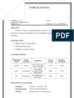 G.manikandan Resume