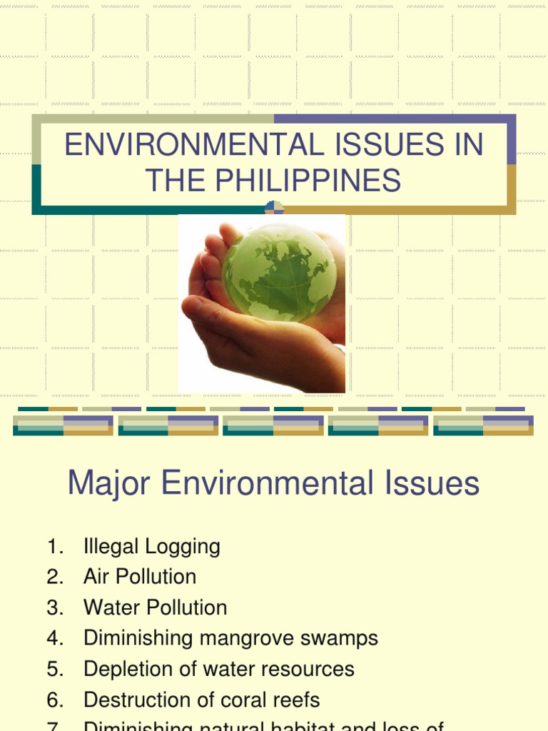 essay about environmental problems in the philippines