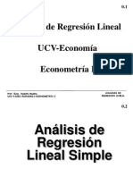 Regresión lineal simple: Análisis de la relación entre variables