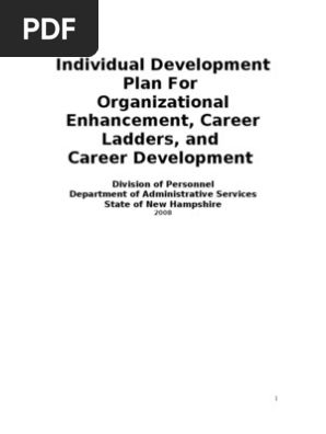 IDP Individual Development Plan Model