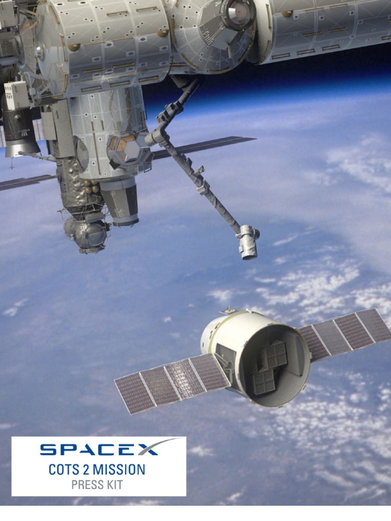 Cots 2 Mission Press Kit Space X Dragon Space X