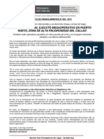 Policía Nacional Ejecutó Megaoperativo en Puerto Nuevo, Zona de Alta Peligrosidad Del Callao