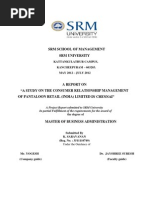 Download customer relationship management in pantaloons by sarasarwan SN139419110 doc pdf