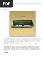 16x2 LCD Pinout and Command Guide | PDF | Liquid Crystal Display ...