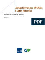 ADB-CAF Regional Competitiveness of Cities in Asia and Latin America