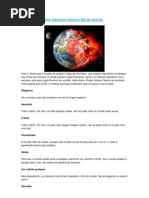 Filosofos e o Fim Do Mundo