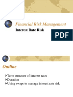 Financial Risk Management: Interest Rate and Swap Duration