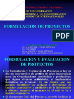 1. Formulacion de Proyectos. - 2012