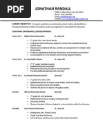 resume- jonathan randall2