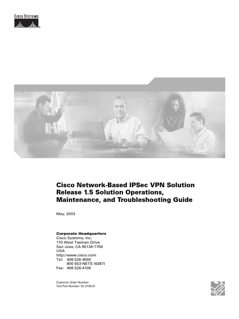 Cisco IPSec VPN Troubleshooting | PDF | Virtual Private Network | Router  (Computing)
