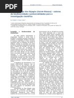 O arquipélago dos Bijagós (Guiné-Bissau) - valores de biodiversidade e potencialidades para a investigação científica