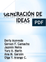Diapositivas Generacion de Ideas