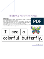 Butterfly Print Awareness