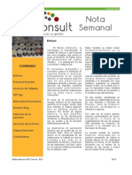 Nota Semanal 04-05-13