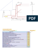 Note de Calcul Mur de Soutenement