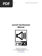 JunoX2 Manual Eng