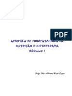 APOSTILA DE FISIOPATOLOGIA DA NUTRIÇÃO E DIETOTERAPIA - MODULO I