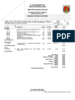 Analisis de Precios Unitarios