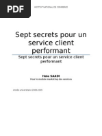 Sept Secrets Pour Un Service Client Perform Ant