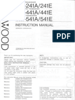 Manual of Kenwood TM-241a