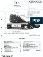 Kenwood TM-241A Service Manual