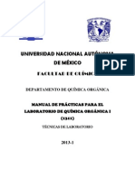 ManualdePracticasparaelLaboratoriodeQuimicaOrganica1 (1311) 2013-1 20532 PDF