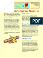 Sample Newsletter