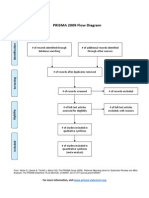 PRISMA Flow 2009 Diagram