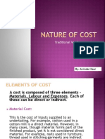 Nature of Cost (Arvinder)