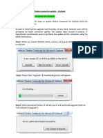 Zimbra Connector Update 