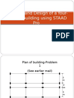 Analysis and Design of 4-7 Story Buildings using STAAD Pro