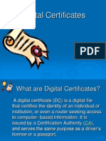 Digital Certificates