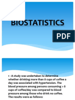 Bio Statistics 1