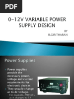 0-12v Variable Power Supply