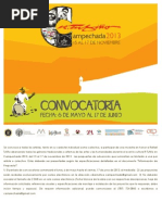 Convocatoria Campechada 2013 | R. Tufiño