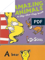 'Amazing Animals' - Dr. Seuss (Pocket Library)
