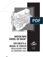 MP8 Suplemento Al Manual de Servicio